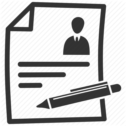 Contract, Cv, Document, Resume Icon - Admission Icon (512x512)