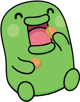 Caution Radiocative Planning An Glow In The Dark Enamel - Tamagotchi Kuchipatchi (480x480)