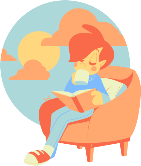 Snap Having Coffee By Sarispy56 - Sitting (600x650)