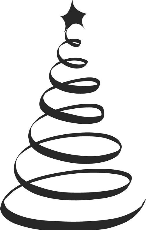 Spiral Christmas Tree Stamp - Stampin' Place Trees, Trees, Trees Sheet (800x800)