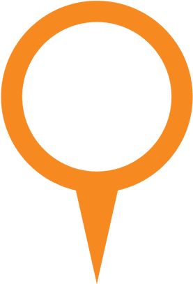 Anaranjado Anillo Marcador De Ubicación Transparent - Tiro Ao Alvo (512x512)