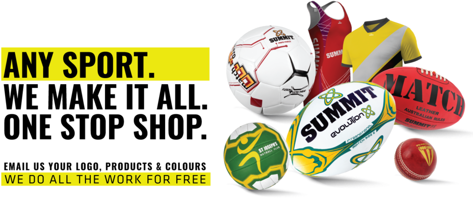 Tell Us What You Need And We Will Do The Rest, At The - Summit Evolution Rugby Ball (size:5) (1000x400)
