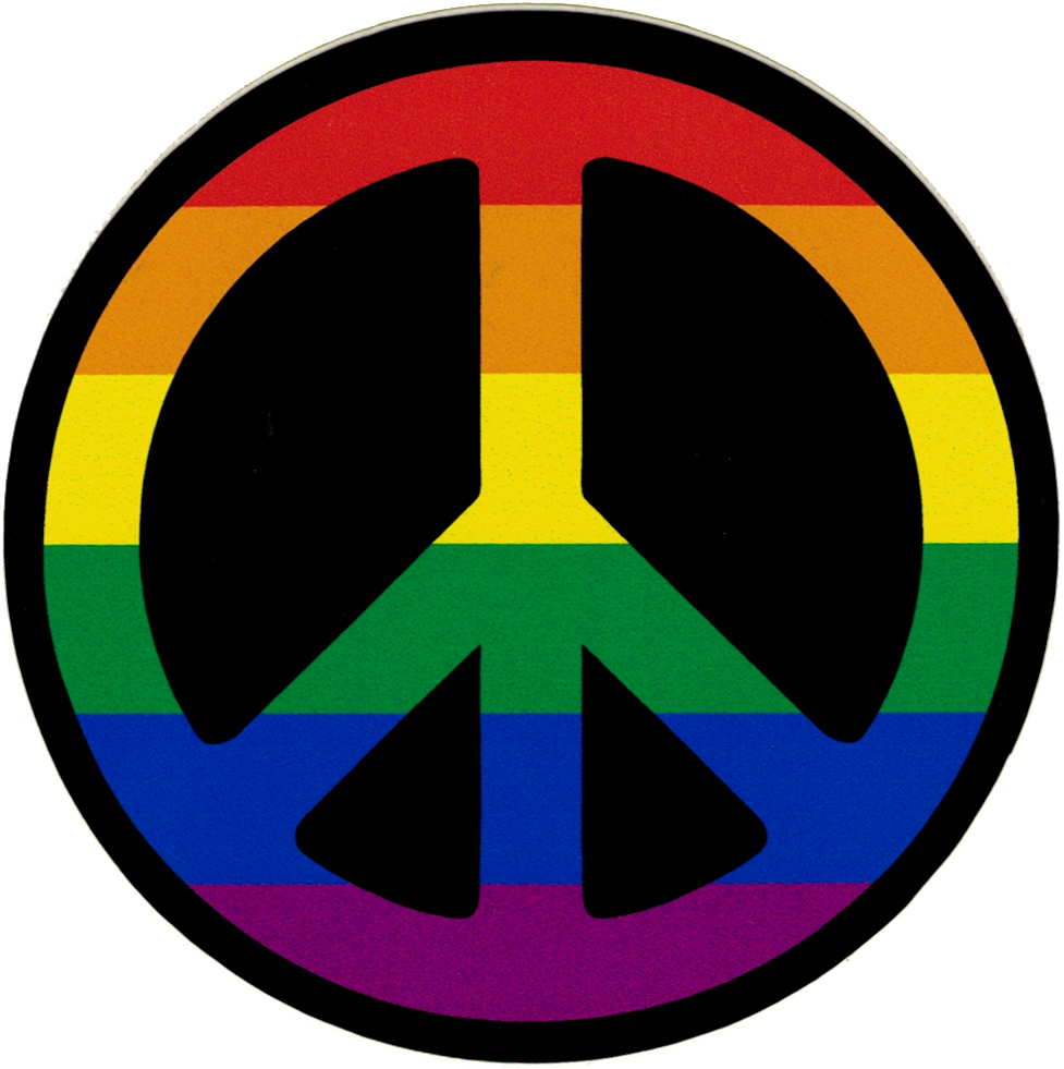 Peace Sign - Emblem (989x1000)