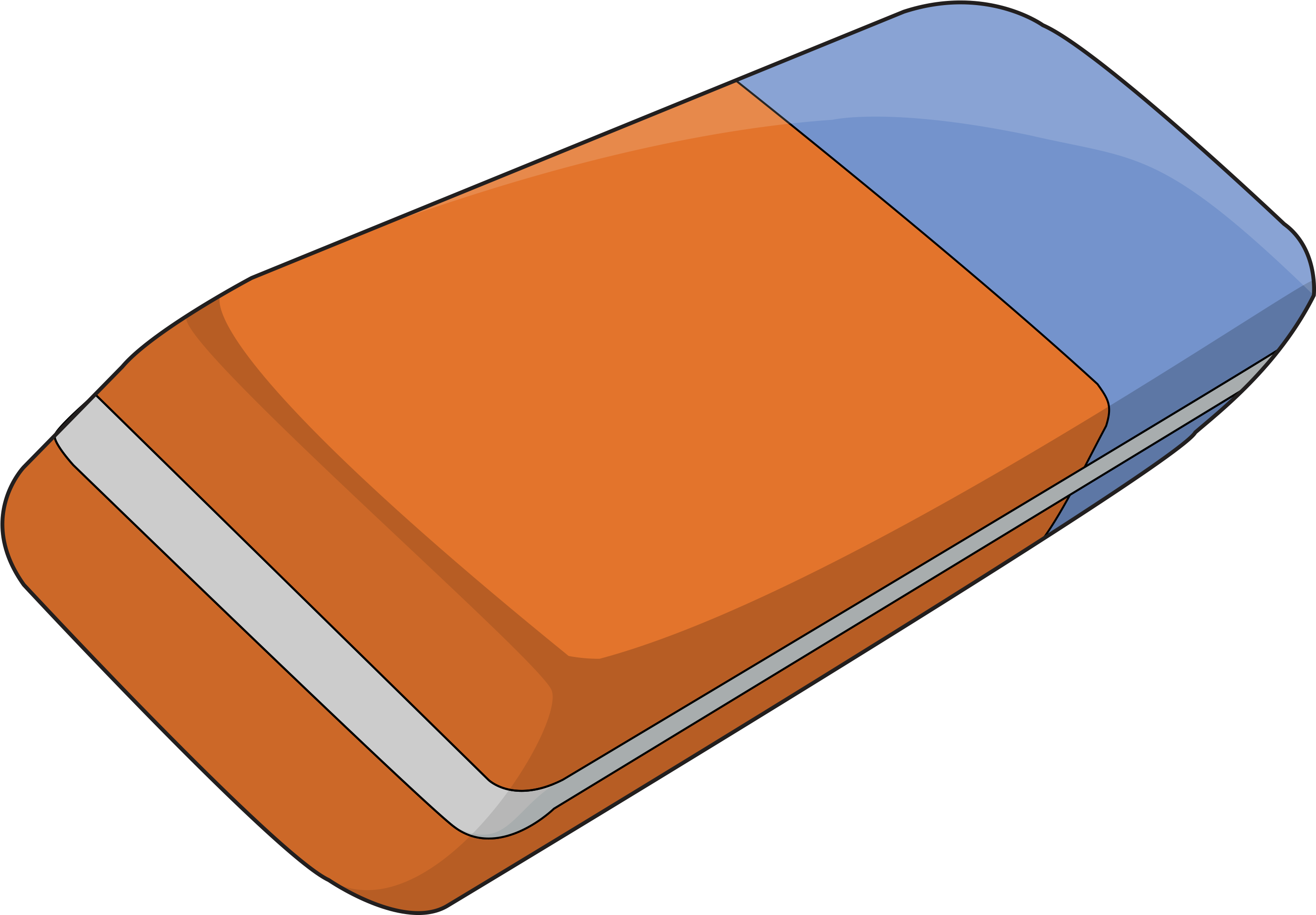 Goma Canal Del Área De Tecnología Educativa - Goma Caricatura (3508x2480)