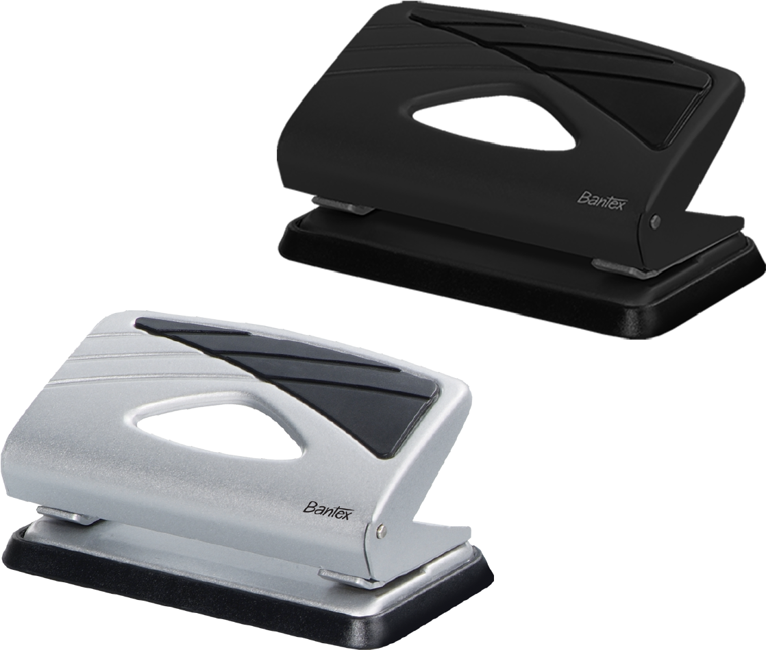 Related Products - Bantex Small Home 2 Hole Punch - Silver (1159x1021)