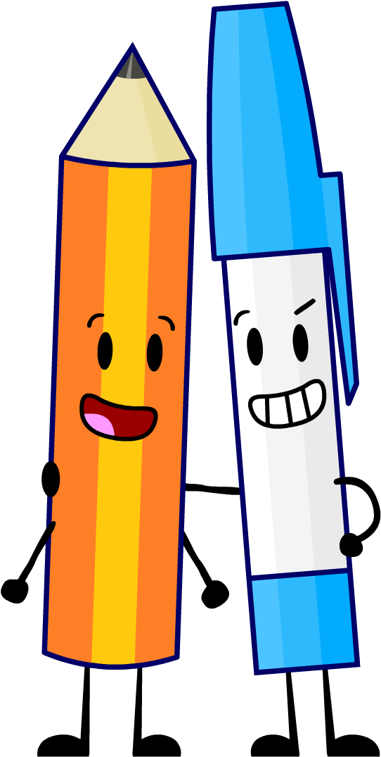 Pen And Pencil By Huangislandofficial - Huang Island Episode 3 (556x1080)