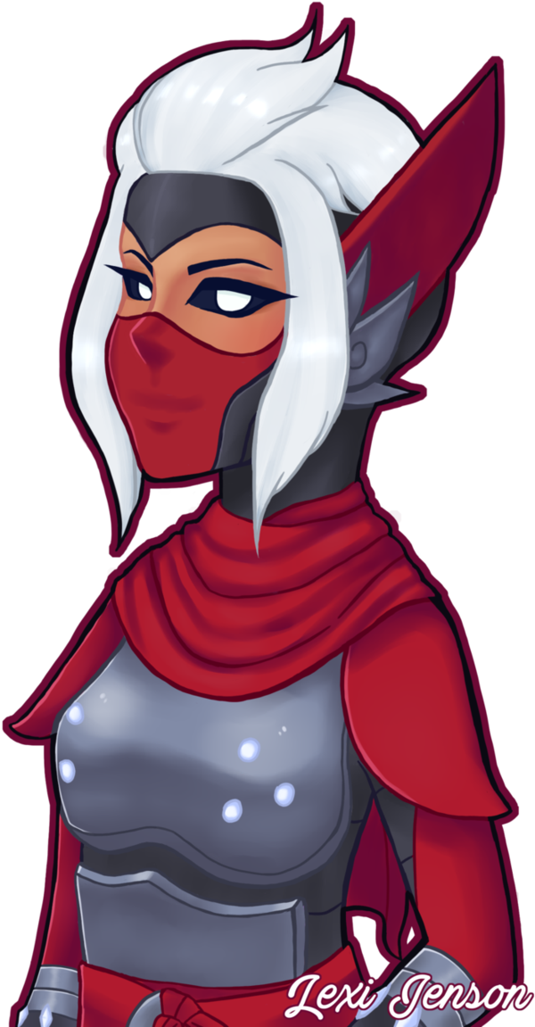 Kunoichi Val By Nightelf-tranquility - Printing (683x1168)