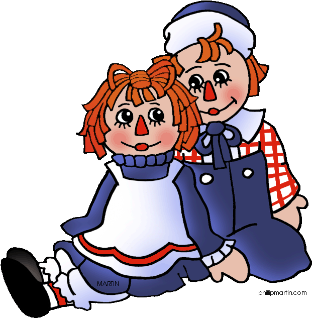 Animated Gif Raggedy Ann And Andy - Raggedy Ann And Andy Gif (648x648)