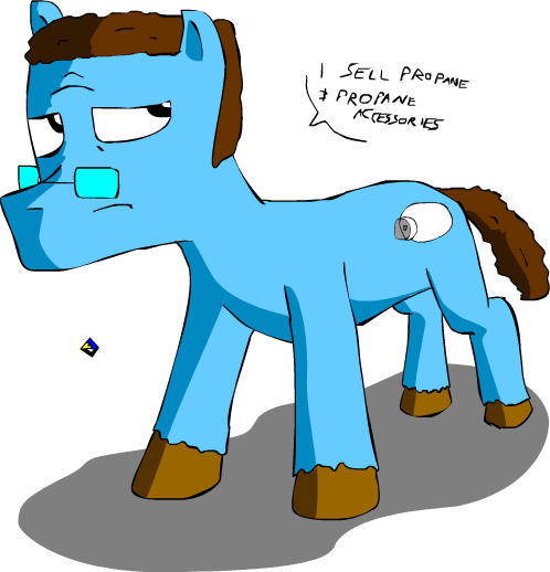 I Sell Pr Pne 1 Proane Hank Hill Pony Princess Celestia - Hank Hill (498x518)