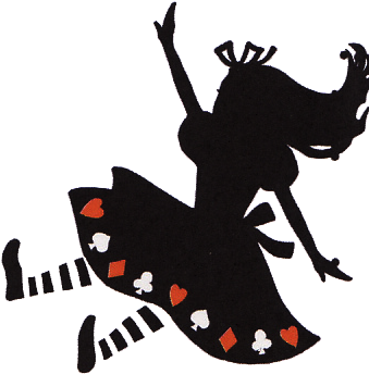 Alice No País Das Maravilhas - Alice In Wonderland Vector Png (386x399)