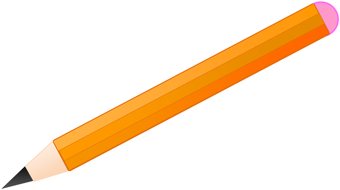 Pencil Pen Write Pencil Drawing Png Image - Long Pencil Clipart (1280x875)