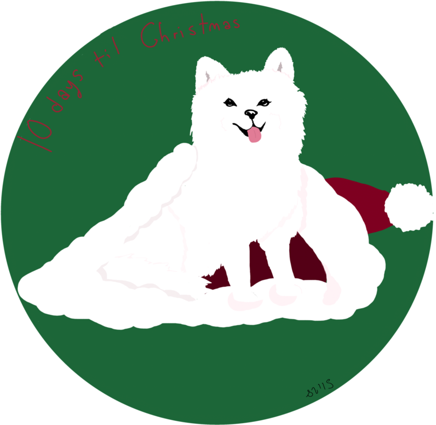 The Annoying Dog Stole Your Santa Hat By Samim21 - Gloucester Road Tube Station (908x879)