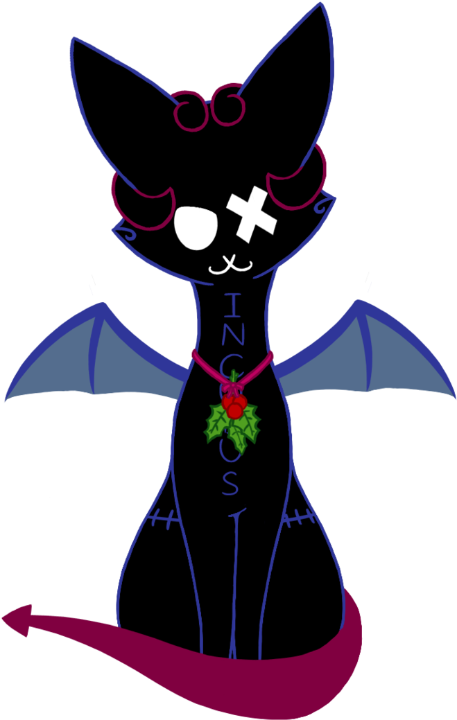 Shadowcat Secret Santa By Rosykat - Cartoon (748x1067)