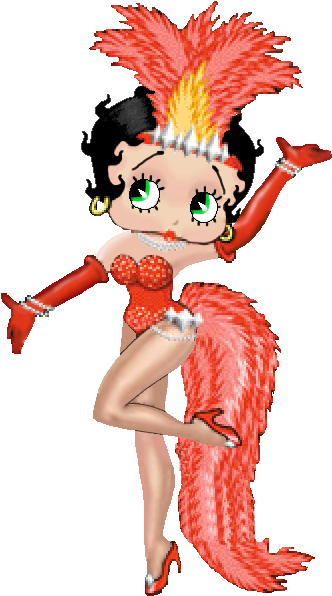Vegas - Cartoon Images Of Betty Boop (372x620)