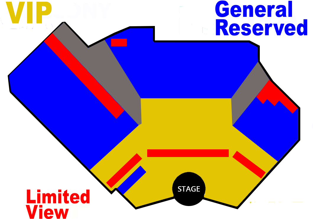 V The Show Seating Chart Thumbnail - O Show Las Vegas Limited View (1066x817)
