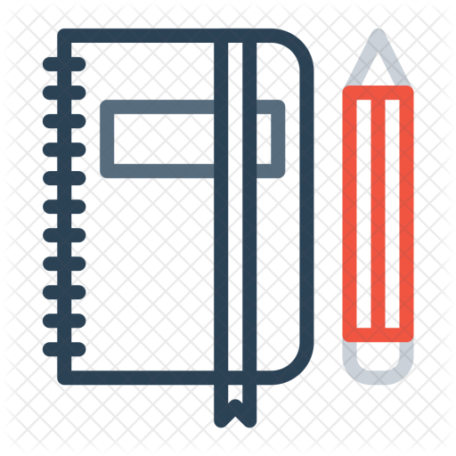 Book, Folder, Pen, Pencil, Notebook, Education, Log, - Mechanical Pencil (512x512)