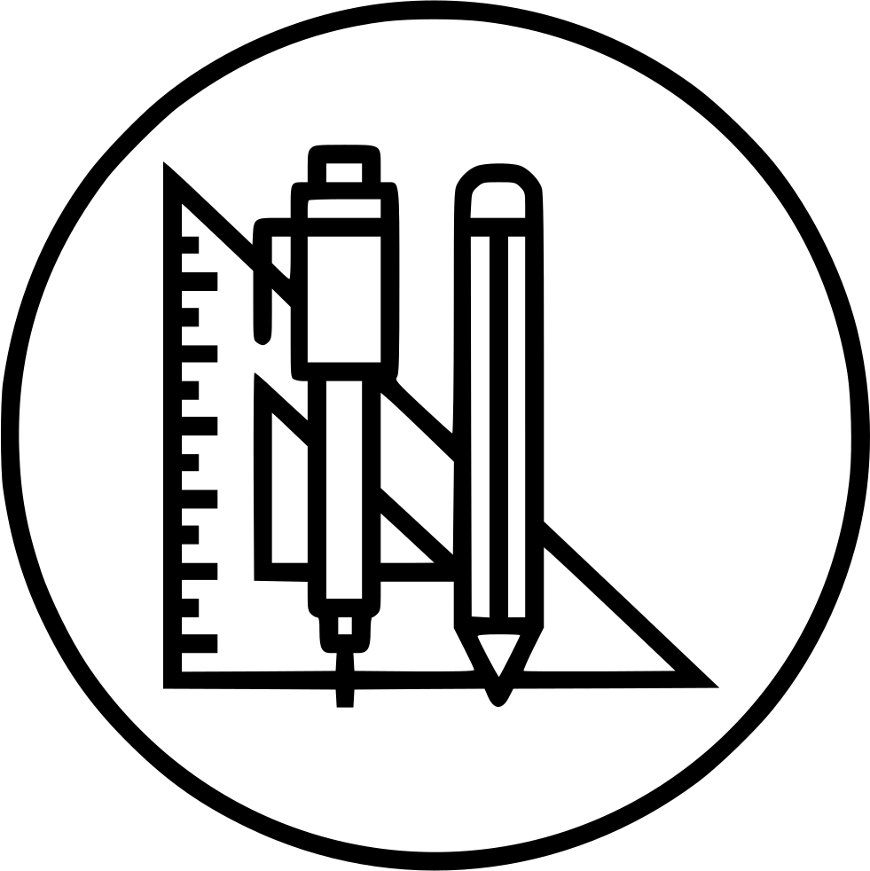 Pen Pencil Angle Degree Measure Draw Write Mathematics - Corporate Identity (981x982)
