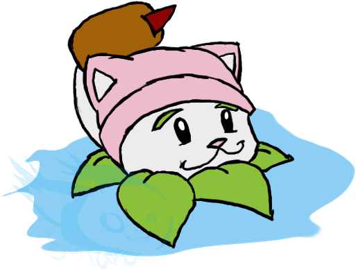 Cattail By Lynxbot - Gatito De Plants Vs Zombies (547x475)