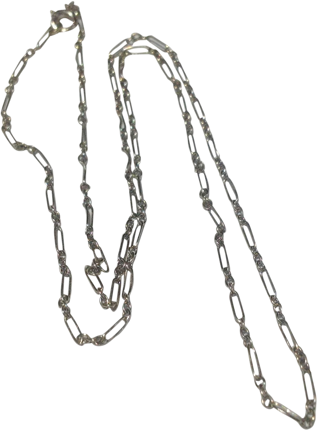 Chain Clipart Paper Clip - Paper Clip Chain Necklace (1441x1441)