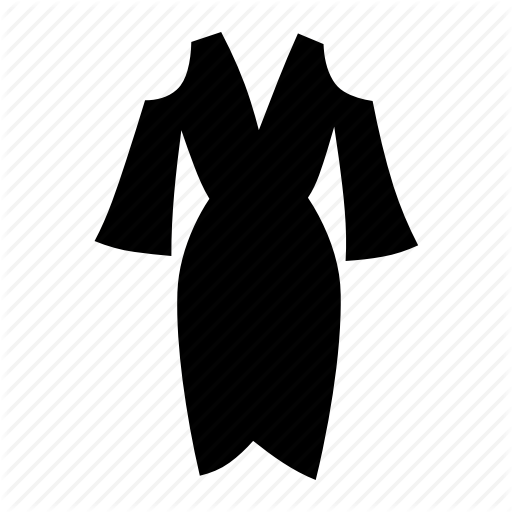 Black Dress Clipart Male Pageant - Silhouette Clothing (512x512)