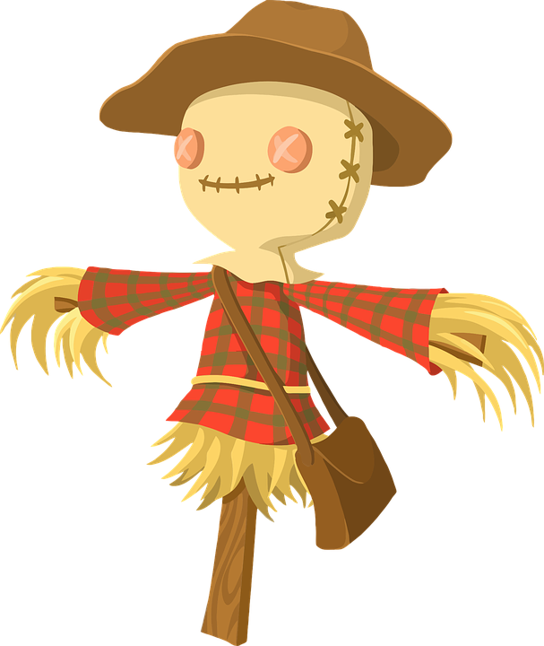 Cartoon, Comic, Comic Characters, Halloween, Scarecrow - Scarecrow Png (607x720)