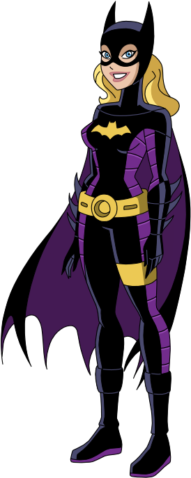 Batgirl By Spiedyfan - Batgirl Liga Da Justiça (400x800)