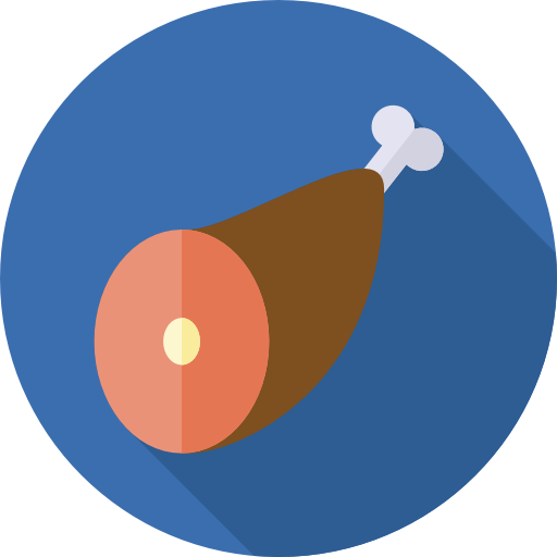 Ham Leg Free Icon - Bus Symbol (512x512)