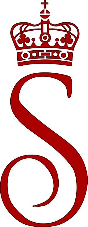 Queen Sonja Of Norway - Monogram Royal Norway (300x771)