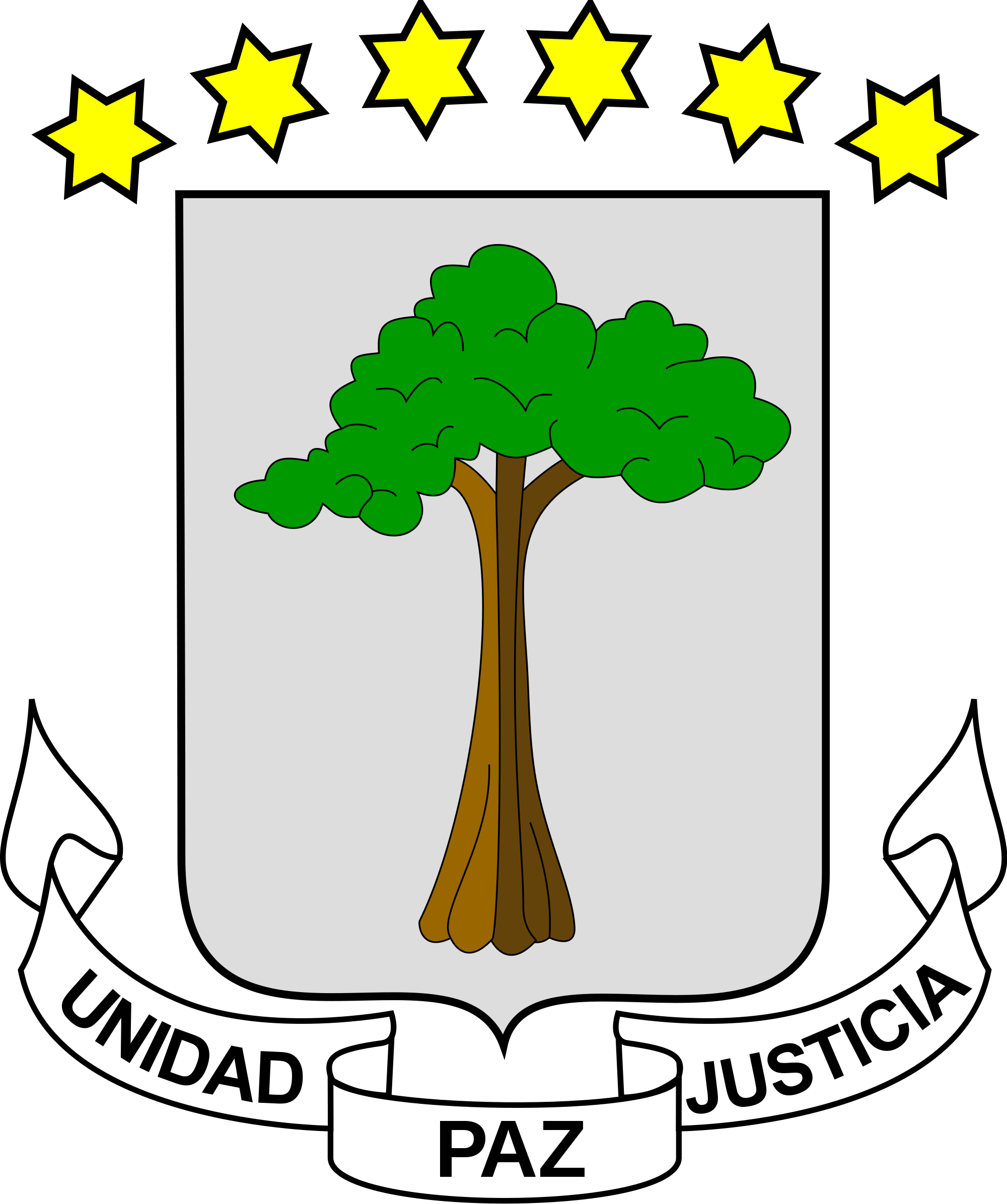 Equatorial Guinea Flag Symbol (2000x2392)