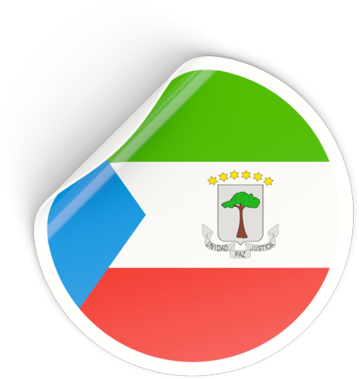 Illustration Of Flag Of Equatorial Guinea - Flag Of Equatorial Guinea (640x480)