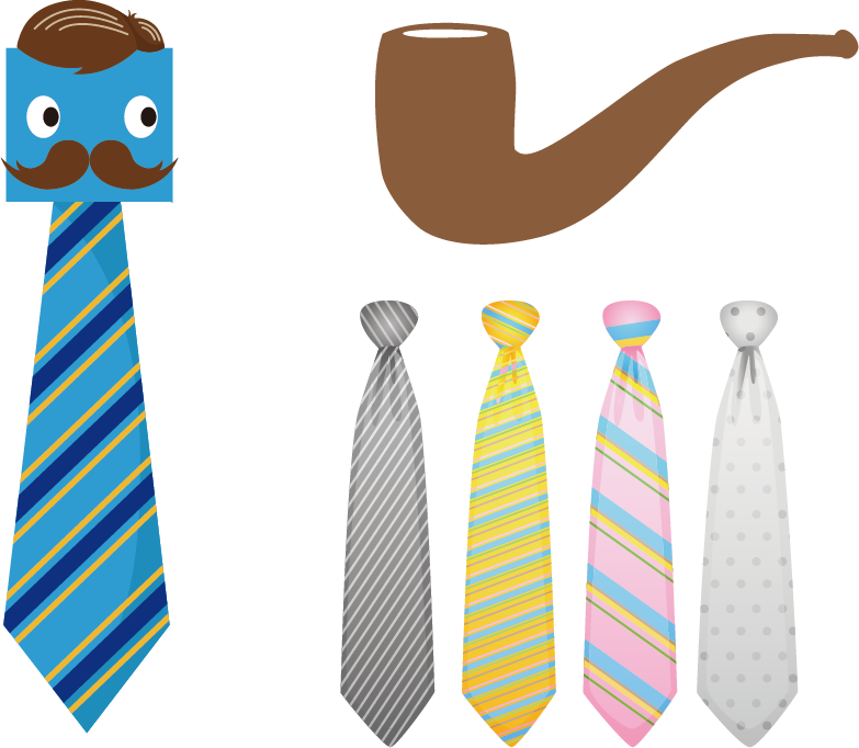Necktie Bow Tie Cartoon - Necktie Cartood (783x682)
