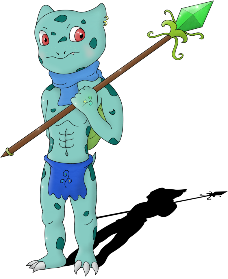 Gwyrald The Bulbasaur~ By Kinipharian - Bulbasaur (812x984)