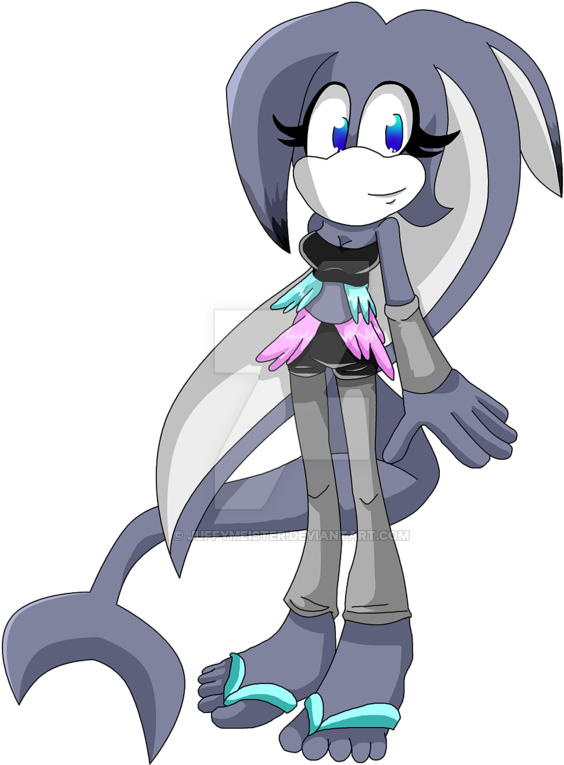 Sonic Fan Character - Cartoon (600x813)