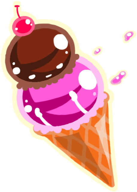 Ice Cream By Chocoghost - Gelato (600x700)