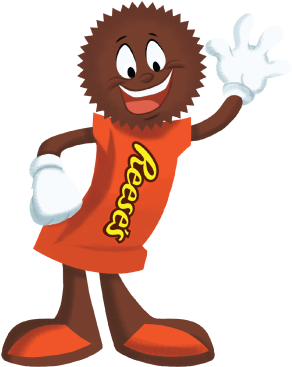 Hersheypark Messages Sticker-8 - Reese's Peanut Butter Cups (408x408)