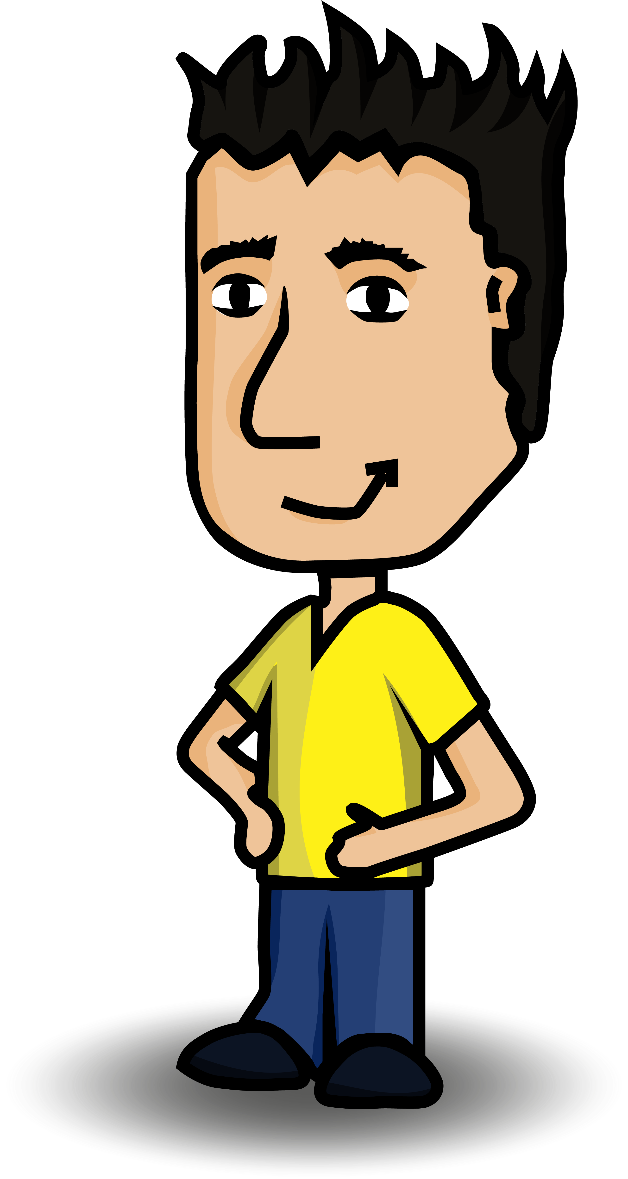 I Am A Servant Leader, Project Manager, Agile Coach, - Cartoon (3772x5345)