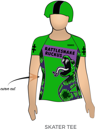 Yellow Rose Derby Girls, Rattlesnake Ruckus - Roller Derby (480x480)