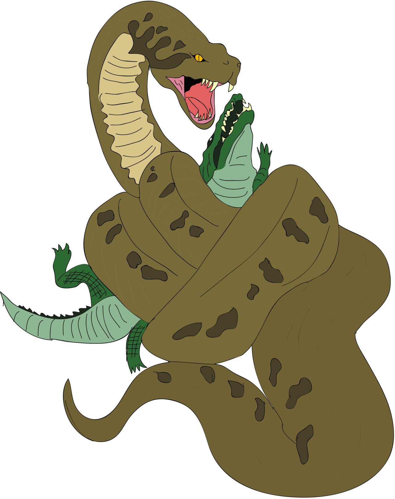 Anaconda By Ejds Anaconda By Ejds - Cartoon (1280x1616)