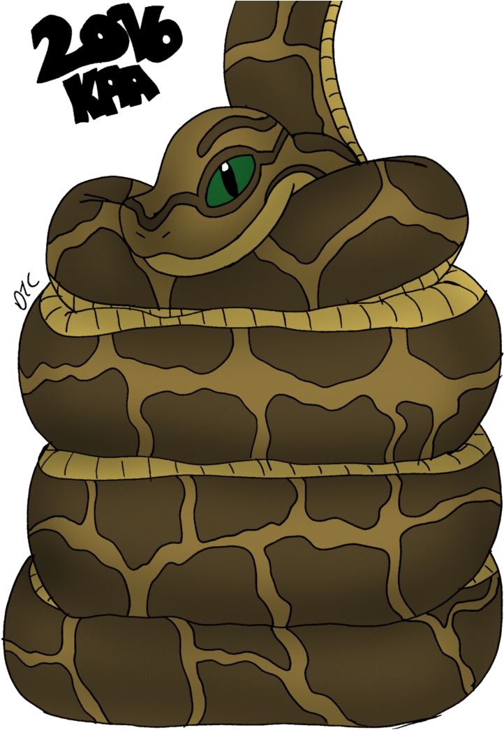 Kaa 2016 By Dan The Countdowner - Kaa 2016 Fanart (762x1048)