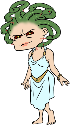 Medusa Clipart - Medusa Clipart (500x500)