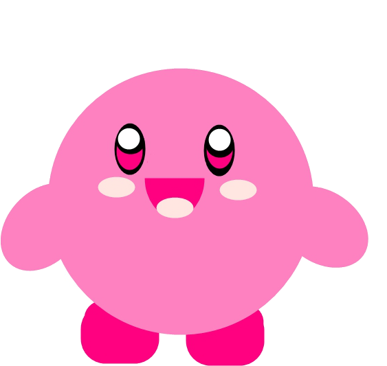 Kirby Kawaii Png By Martui44 On Clipart Library - December 9 (600x600)