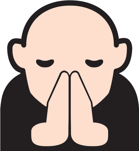 Person With Folded Hands Emoji (512x512)