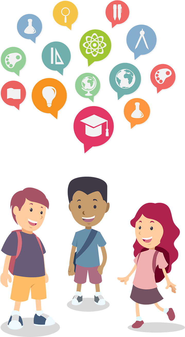 Happy Students Designed By Freepik - Http Zonagratis Telkomsel (793x1352)