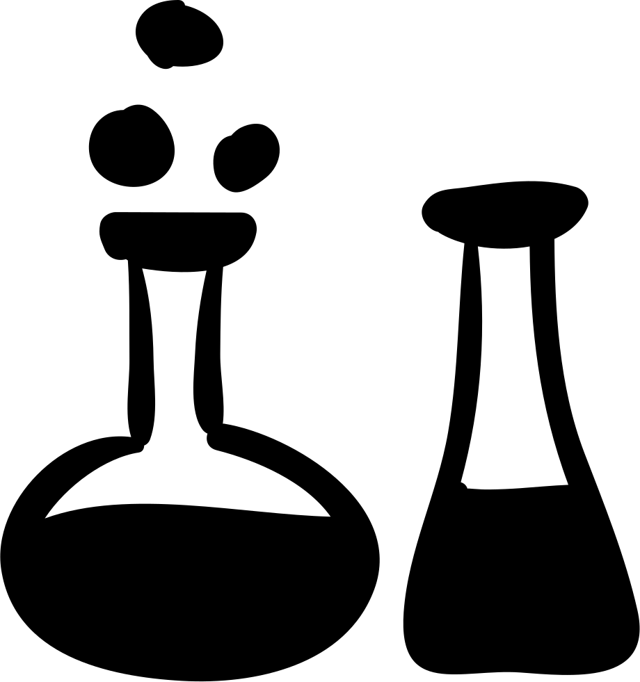 Laboratory Flasks Science Liquid Computer Icons Clip - Science Bottles Icon (920x981)