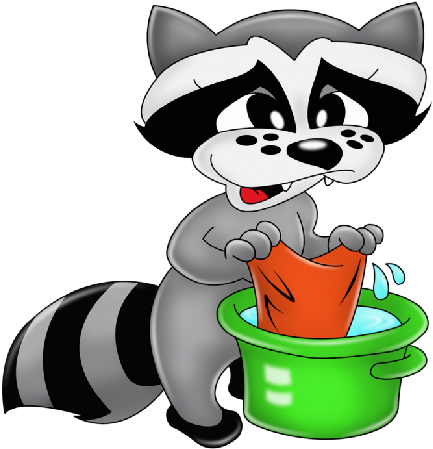 Raccoon Cartoon Animal Images - Raccoons (500x500)