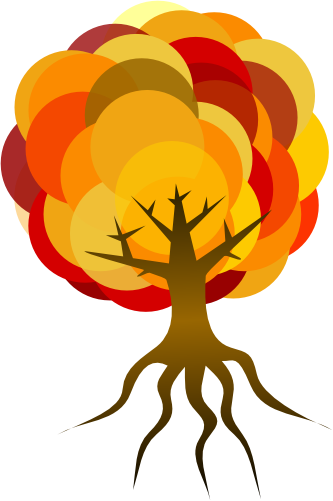 Simple Tree 3 41 - Latin Roots Clip Art (498x749)