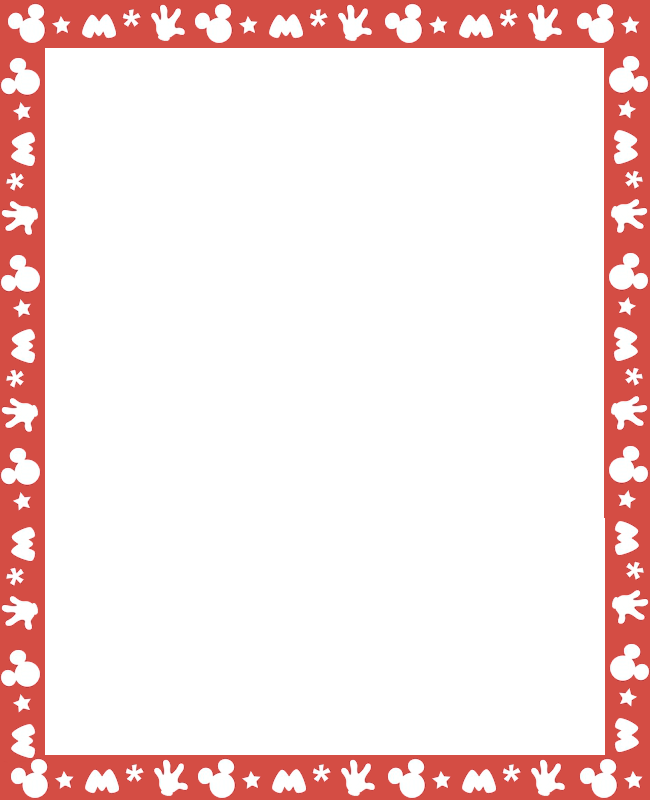 Red Border Design Png (650x800)