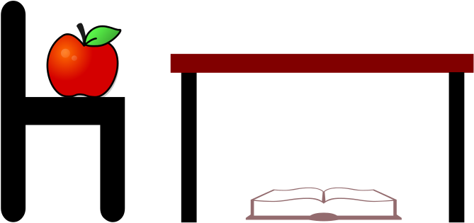 Over And Under Clipart - Prepositions Over And Under (800x533)