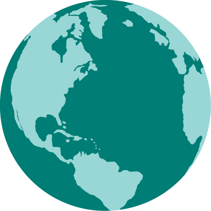 Perfect For Students Of All Kinds, Anywhere - Earth Clip Art (413x413)