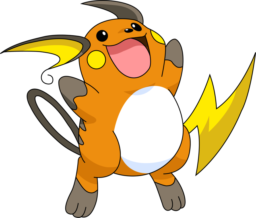 Vector By Inkomingvirus - Raichu (900x765)